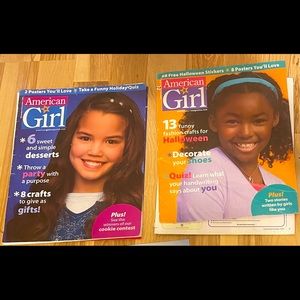 RARE 2 issues of AG American Girl Magazine 2009